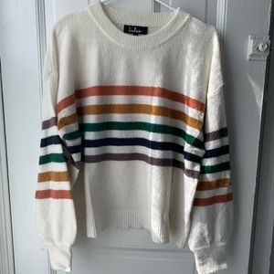 Striped Lulus sweater